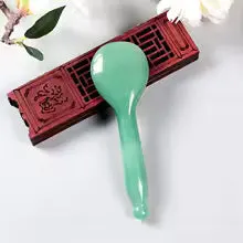 Piatră Gua Sha Linguriță – Masaj Facial Precis pentru Lifting și Drenaj