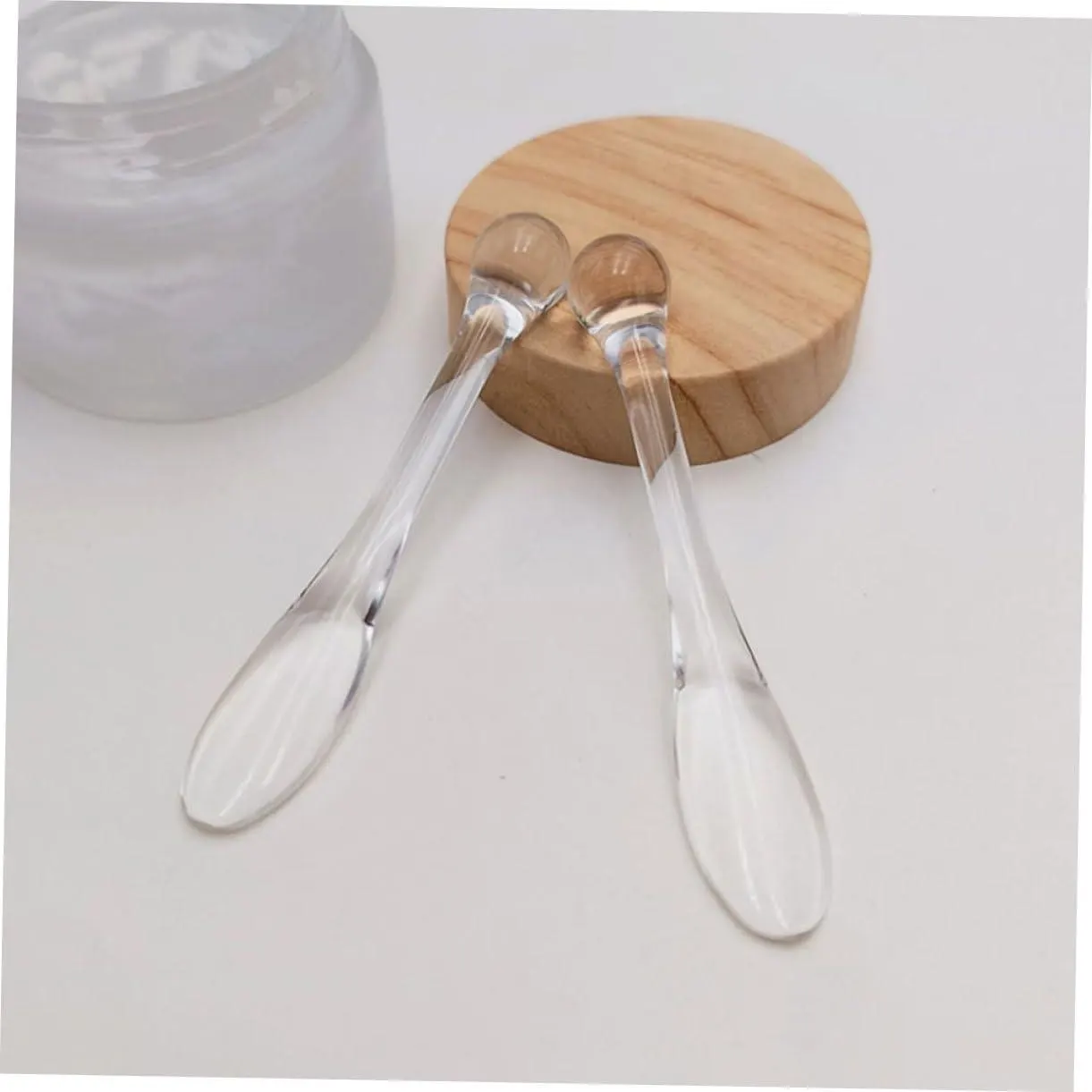 Spatulă Masaj Facial cu Roller Ocular – Penetrare Cremă și Lifting Contur